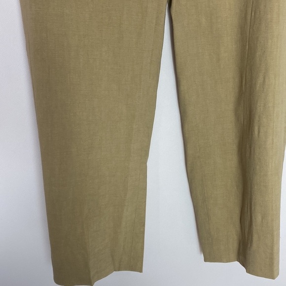 Theory Eco Crunch wash pants in beige clay size 2 NWT - Picture 4 of 7